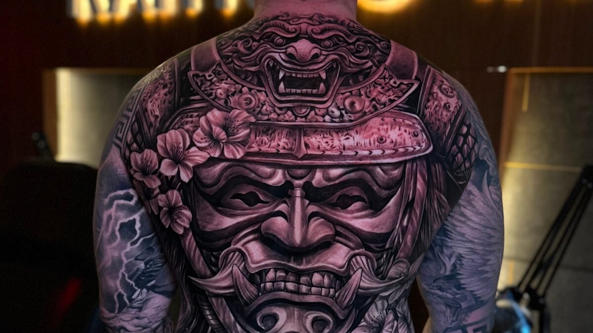 Full Back Ink Mascot Tattoos Bali