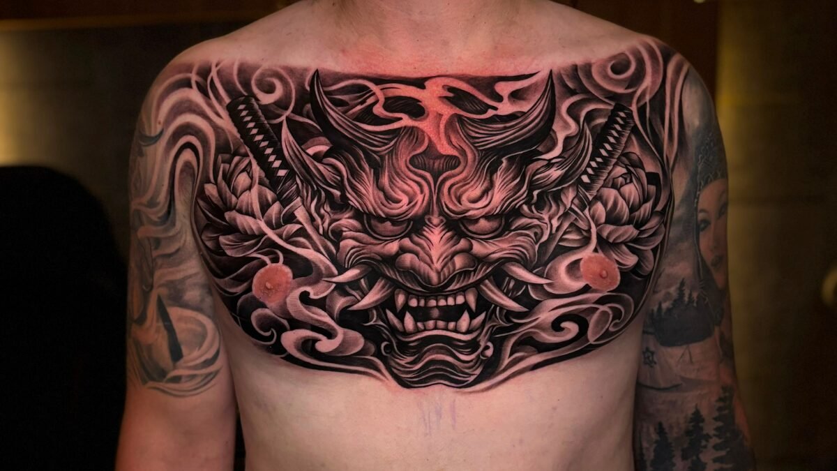 Chest Ink Mascot Tattoos Bali